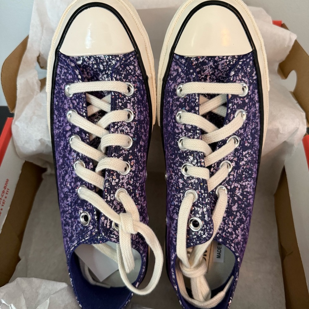 Converse Chuck Taylor 70 Style Purple Glitter